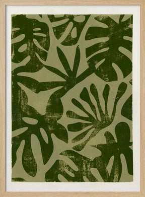 Jungle Leafs No 2 Poster