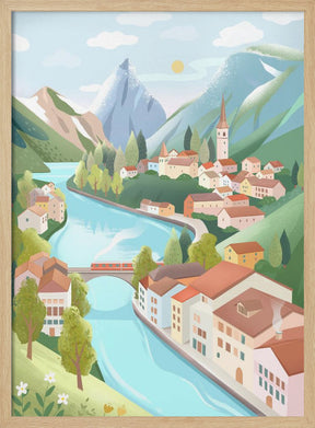 Swiss Alps Poster