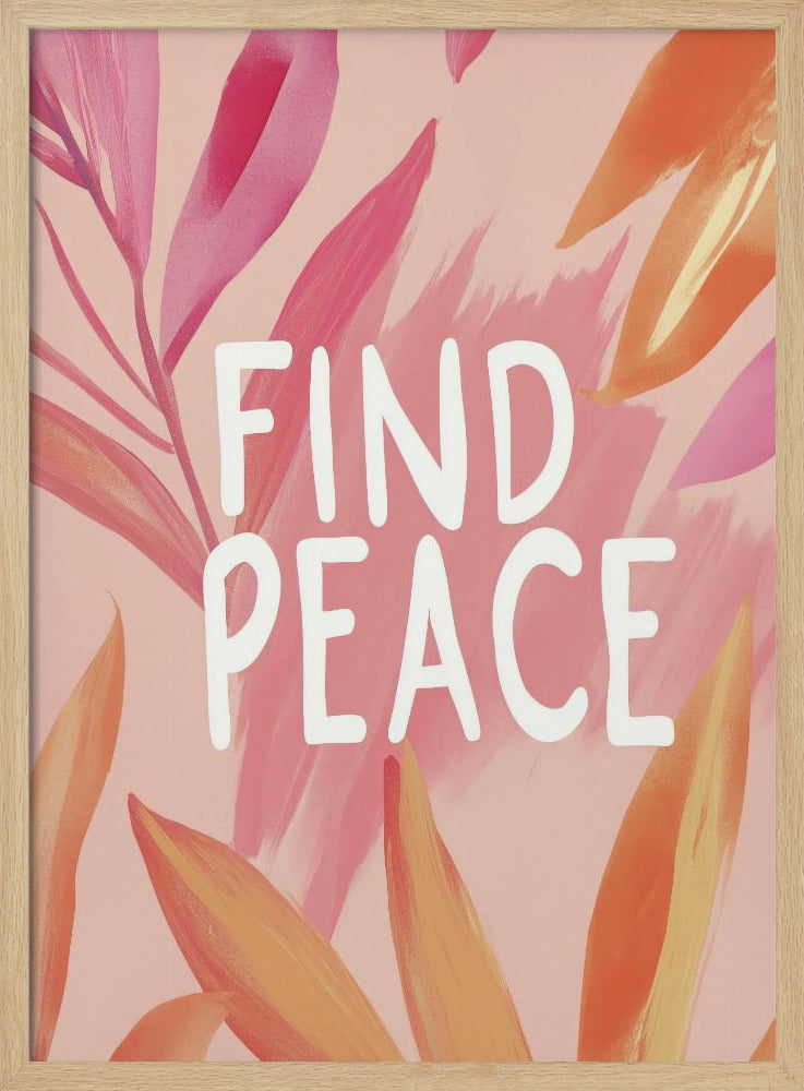 Findpeace Poster