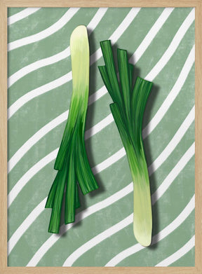 Leeks Poster