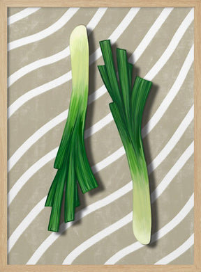 Leeks Poster