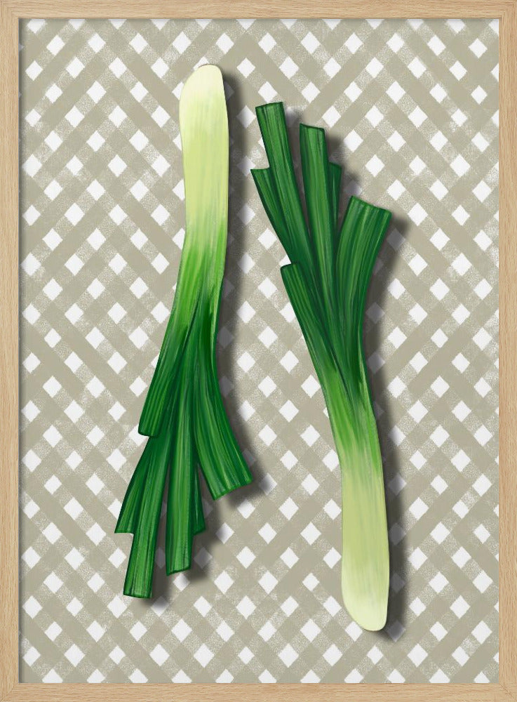 Leeks Poster