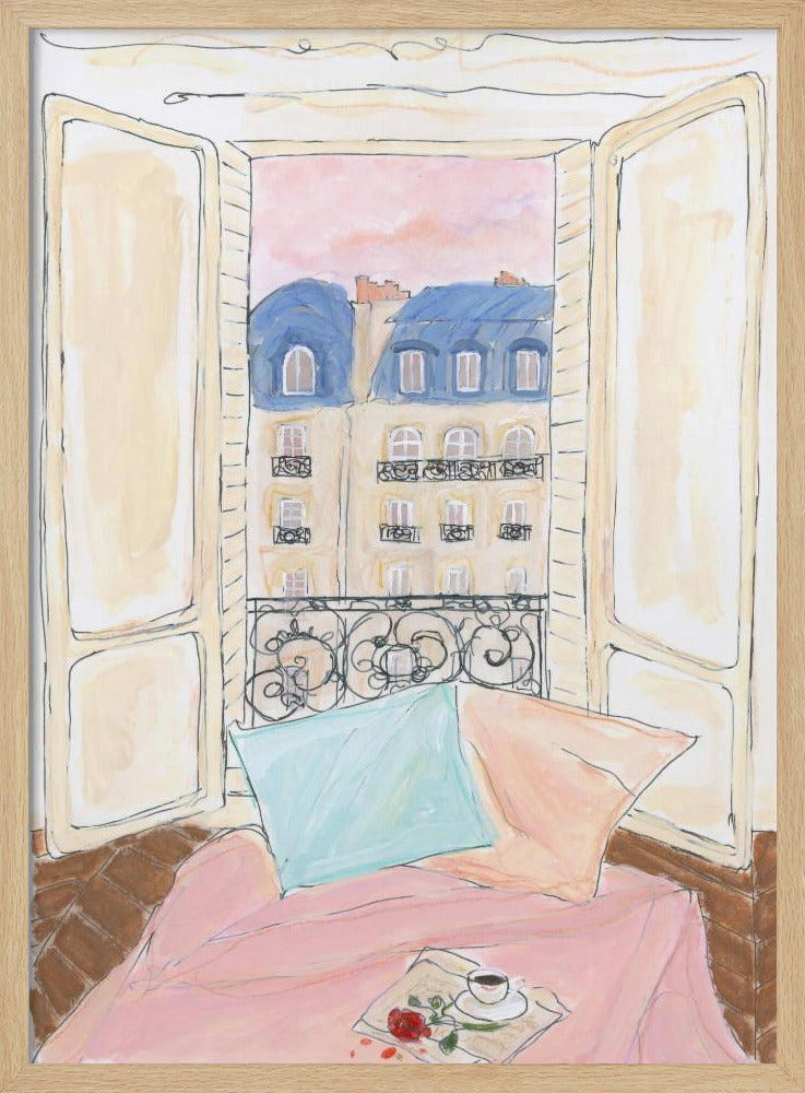 Cozy Apartment In Paris Poster