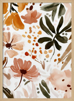 Pastelflowercollectionno3 Poster