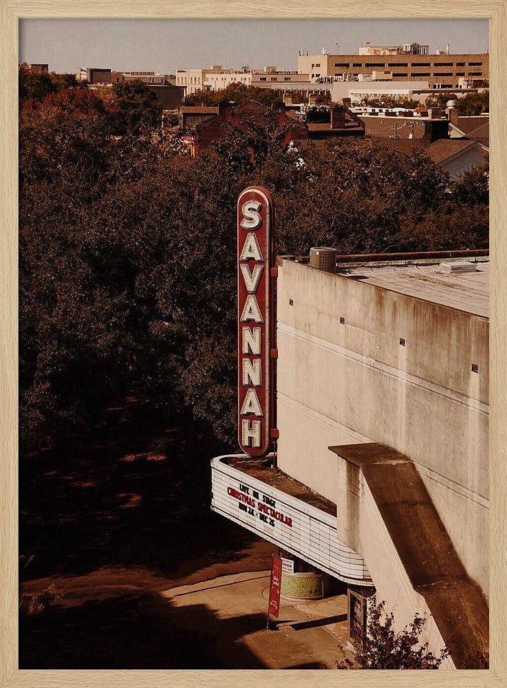 Savannah Theater Poster