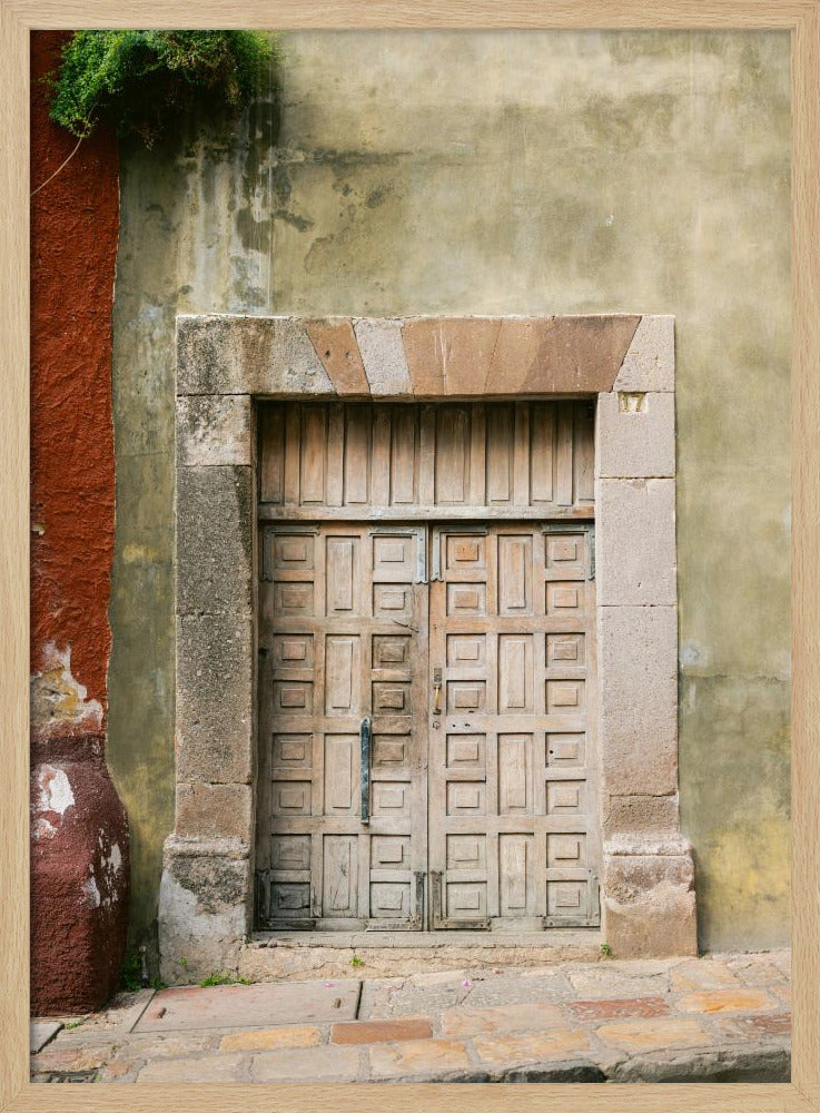 Front door of San Miguel de Allende Poster