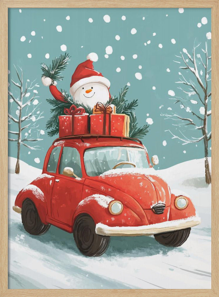 Christmas Road Trip Poster