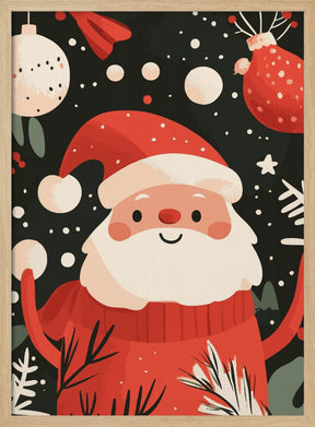 Happy Santa Poster