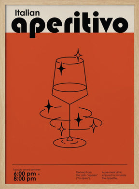 Italian Aperitivo Poster