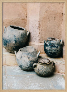 Morocco Ceramics Poster