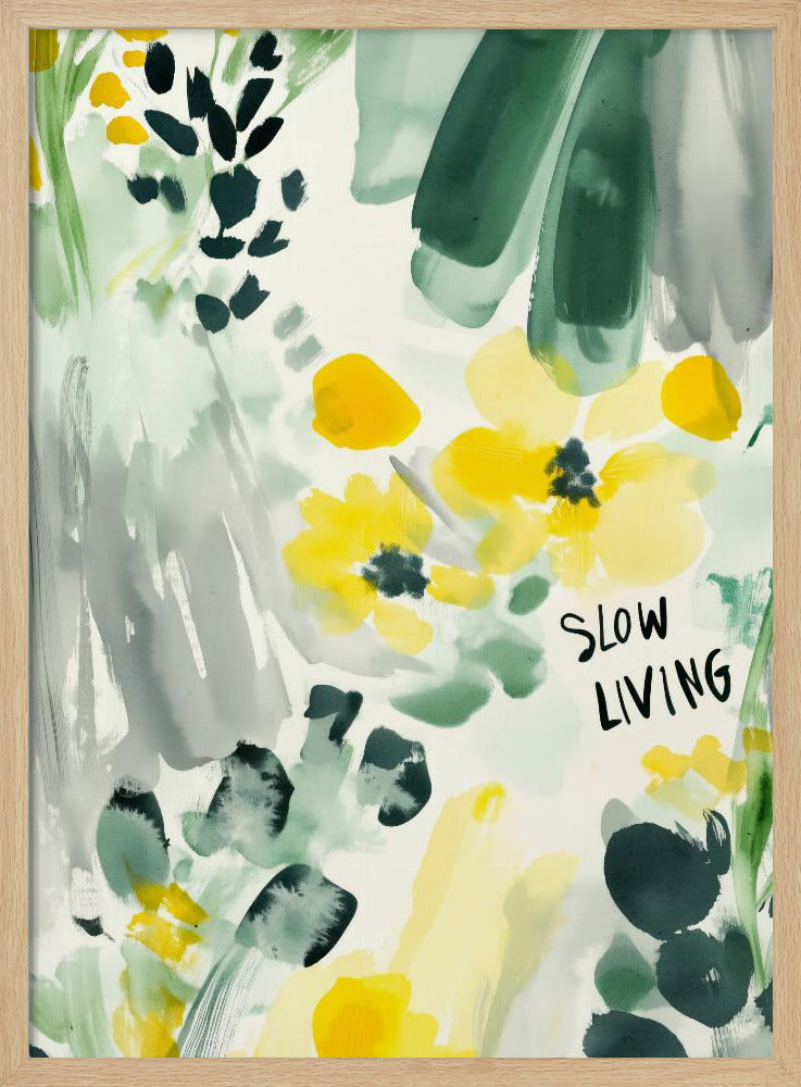 Slowliving Poster