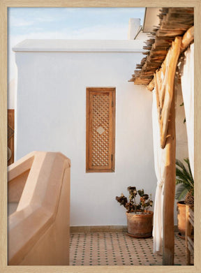 Riad Rooftop Marrakech Poster