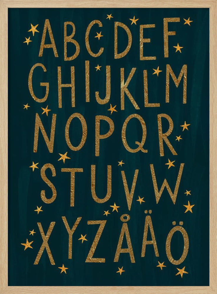 Magical ABC (Swedish) Poster