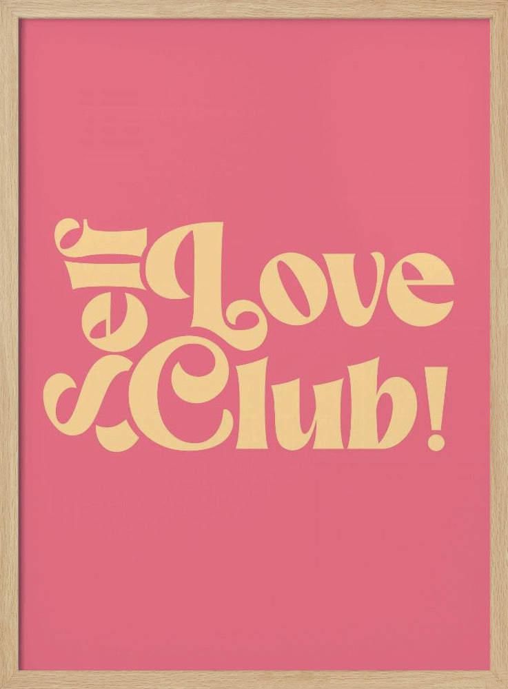 Self Love Club Poster