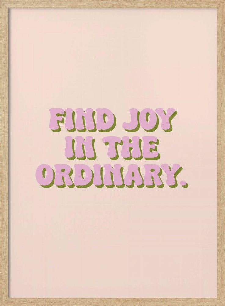 Find Joy Poster