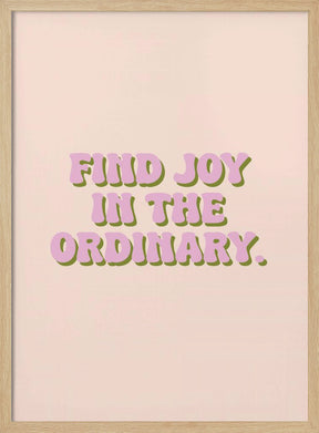 Find Joy Poster