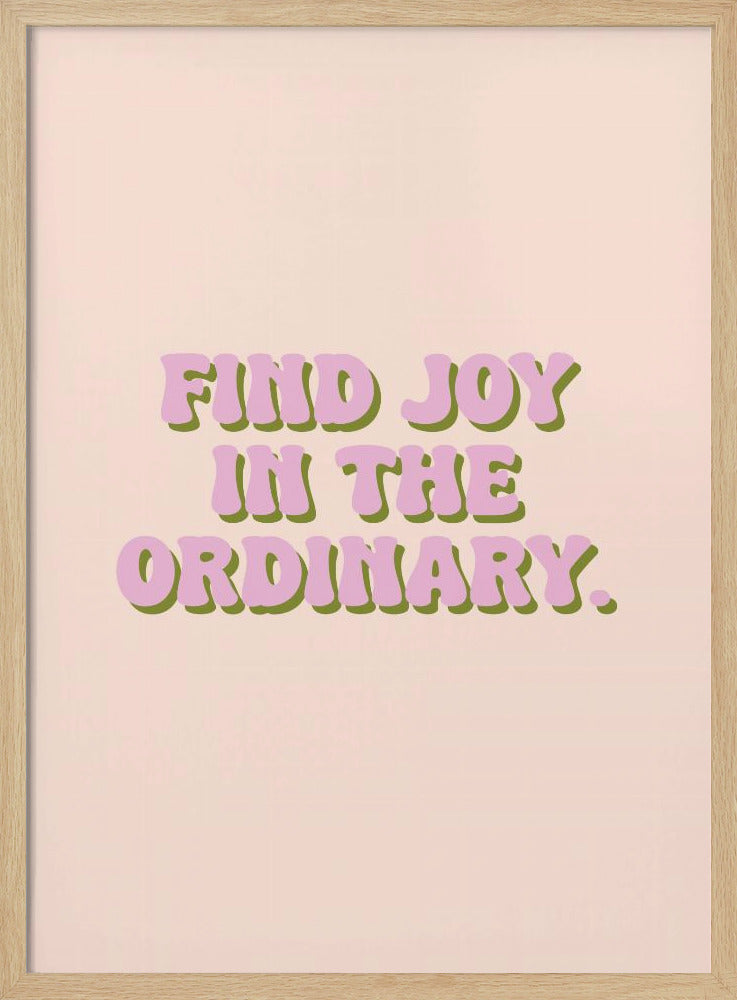 Find Joy Poster