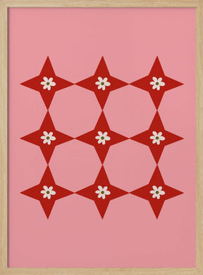 Flower Tile Poster