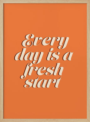 Fresh Start Poster