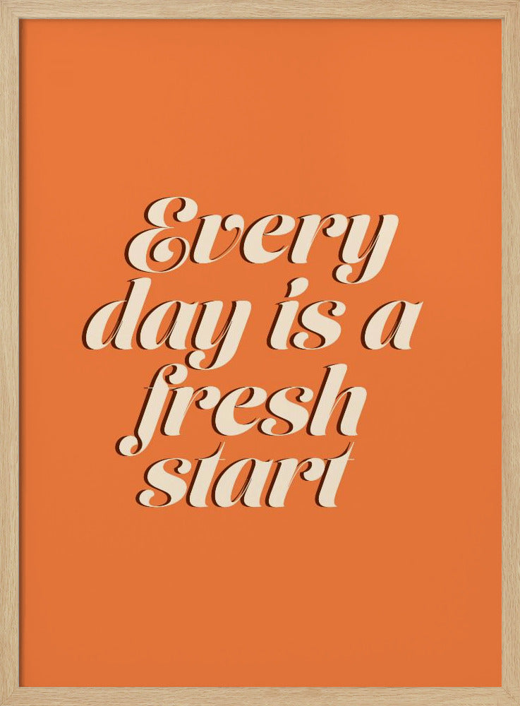 Fresh Start Poster