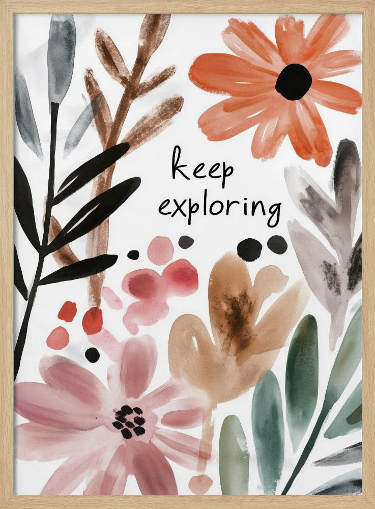 Keep Exploring Poster