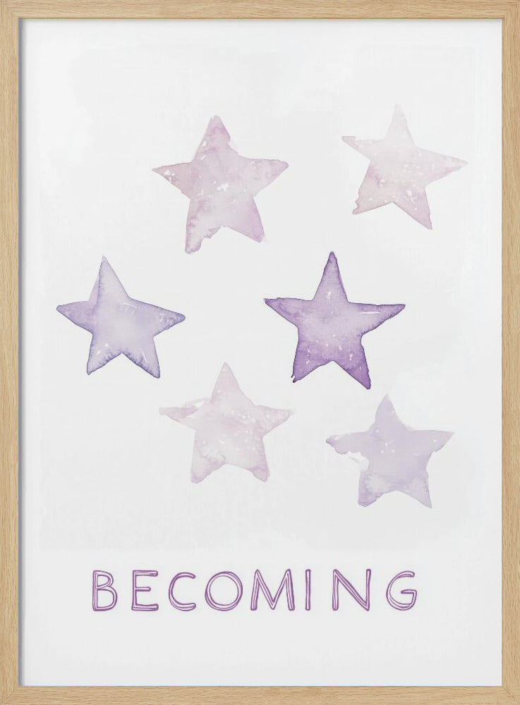 Becoming Poster