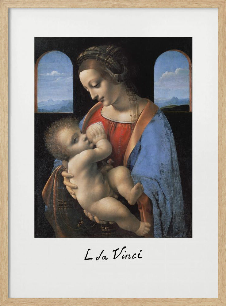 Madonna Litta (mid 1490s) Poster