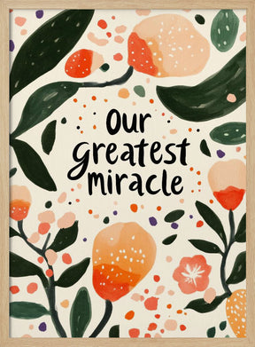 Ourgreatestmiracle Poster