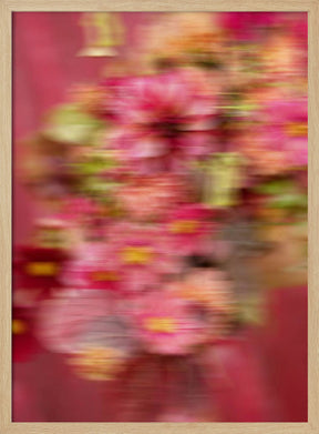 Whimsical Blur | Abstract Floral Motion Photography Poster