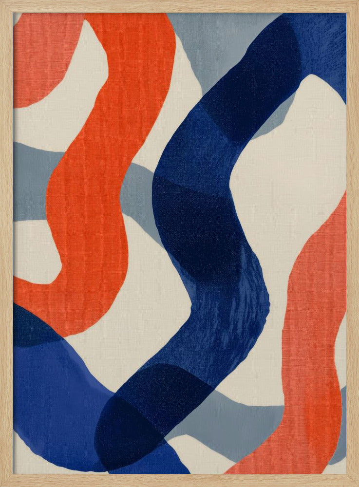 Bold Line Art Poster