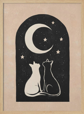 Couple Cats Poster