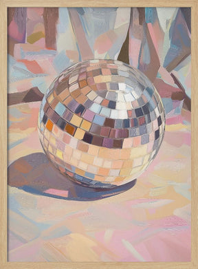 Pastel Disco Ball Poster