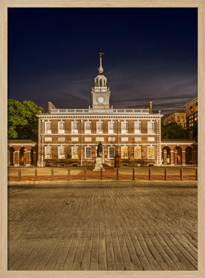 Philadelphia Independence Hall Poster