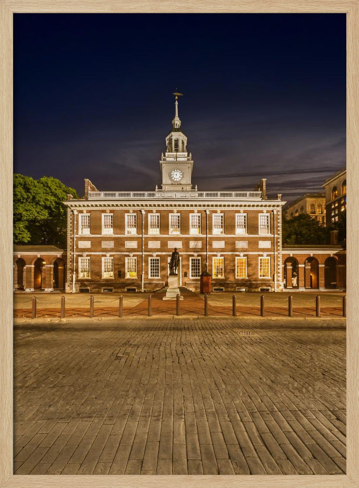 Philadelphia Independence Hall Poster