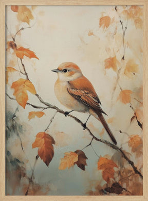 Autumn Bird Poster