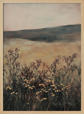 Landscape Flower Poster