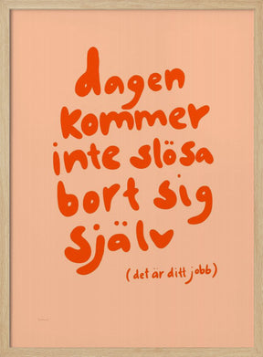 SLÖSERIER Poster