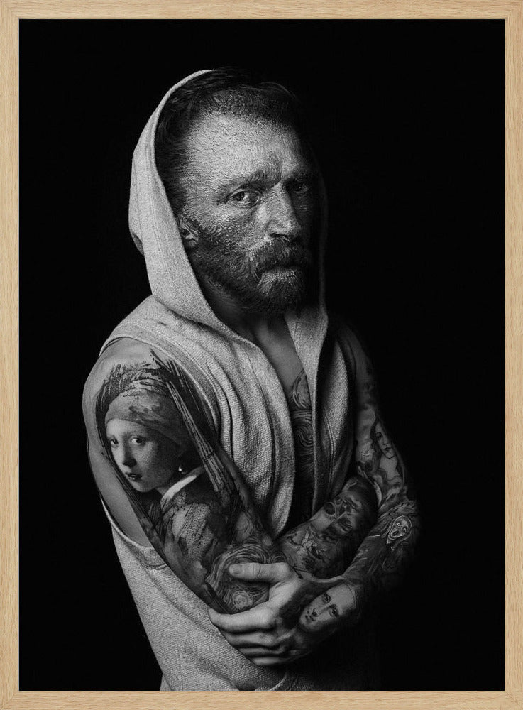 Vangogh Tattoo Poster