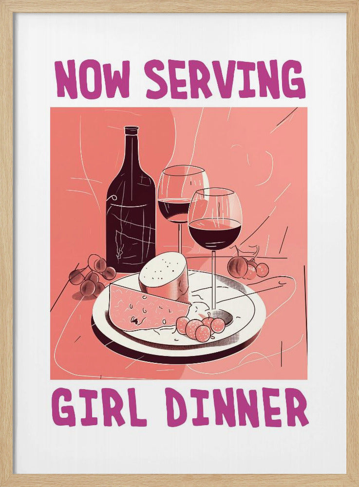 Girl Dinner No 1 Poster