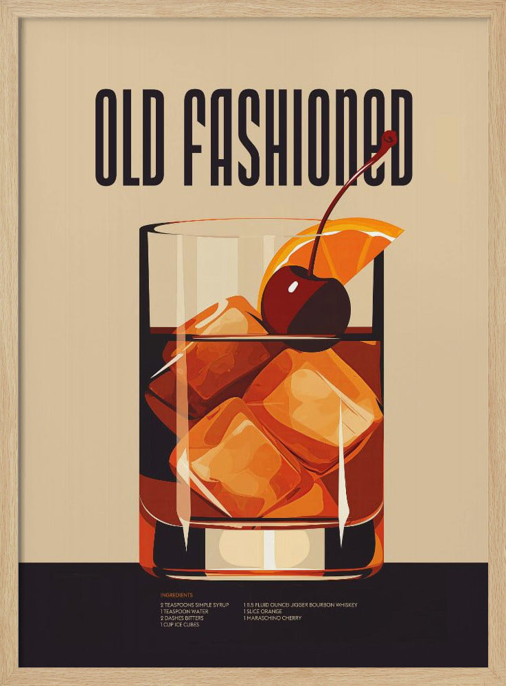 Old Fashioned Poster