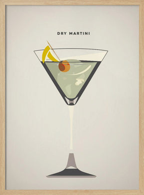 Dry Martini Poster