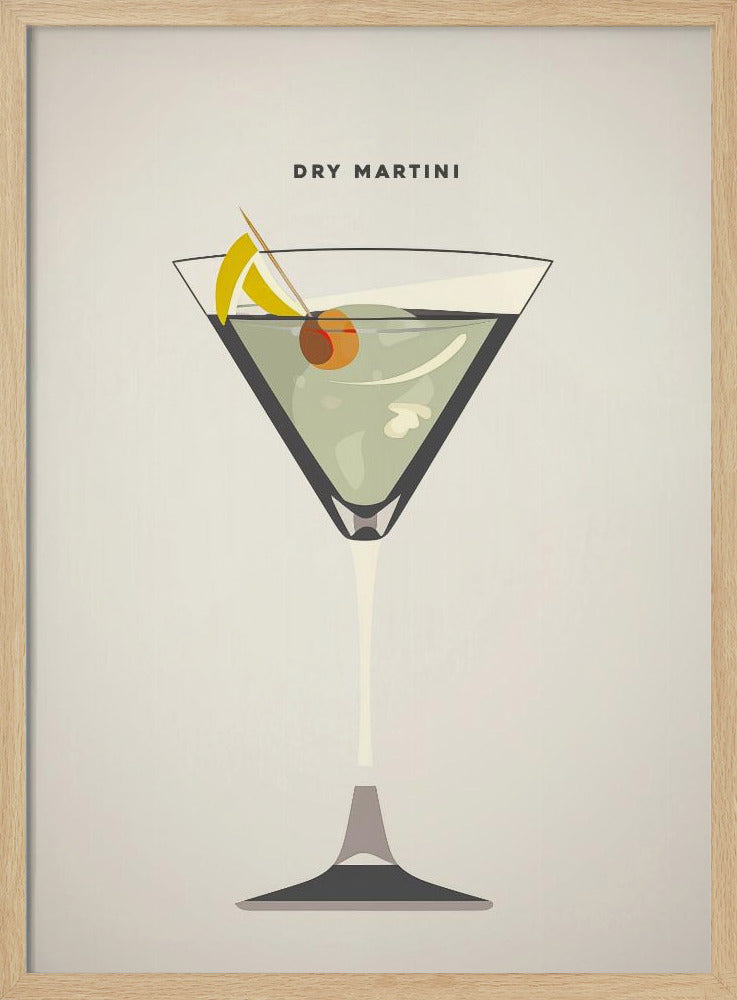 Dry Martini Poster