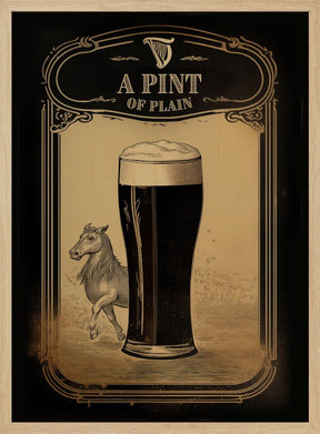 A Pint of Plain Poster