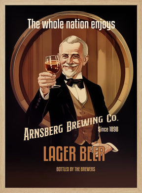 Lager Beer Poster