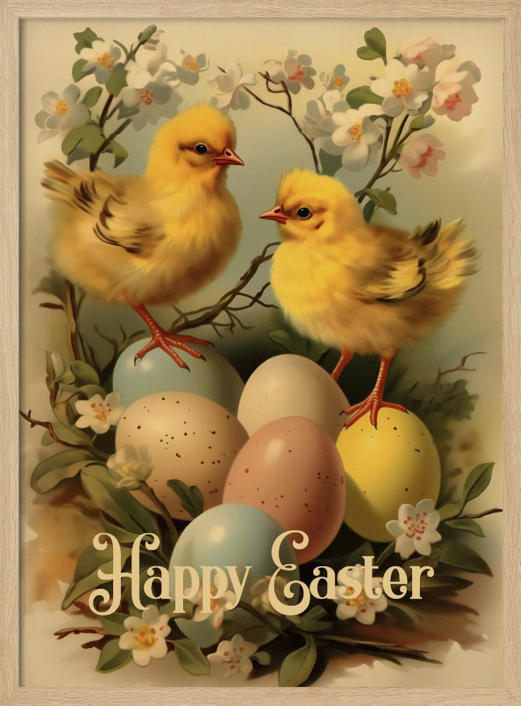 Happy Easter No 6 Poster