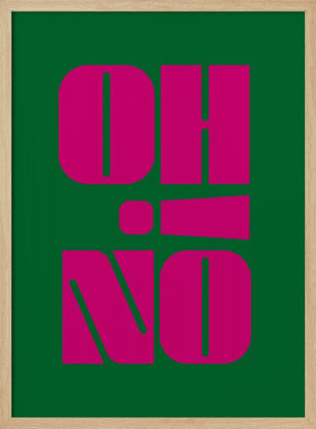 Oh No! Poster