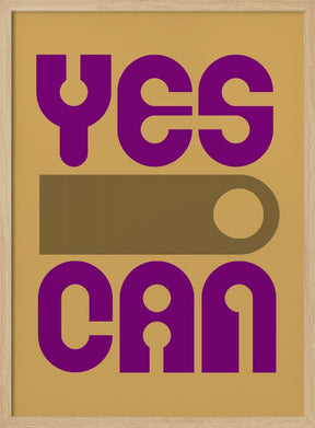 Yes I Can Poster