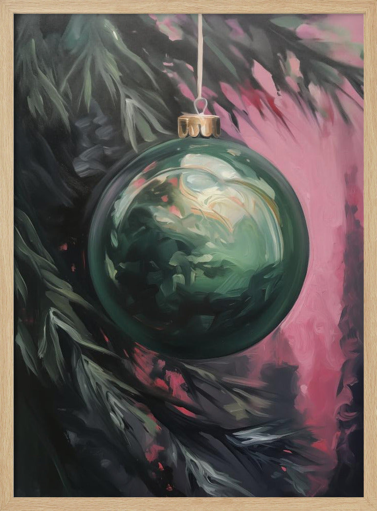 Christmas Bauble No 2 Poster