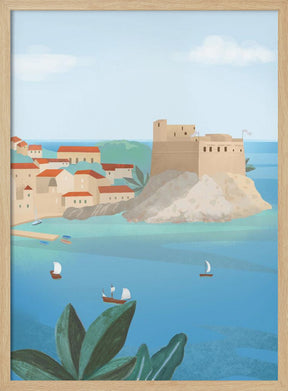 Dubrovnik Fortress Poster