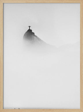 Cristo in the mist Poster